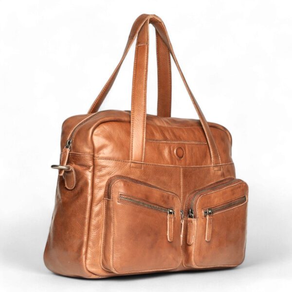 Premium Leather Bag for Men & Women – Stylish & Durable - Image 2