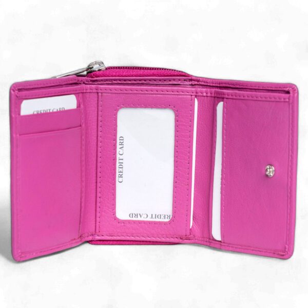 Premium Genuine Leather Compact Wallet - Image 2