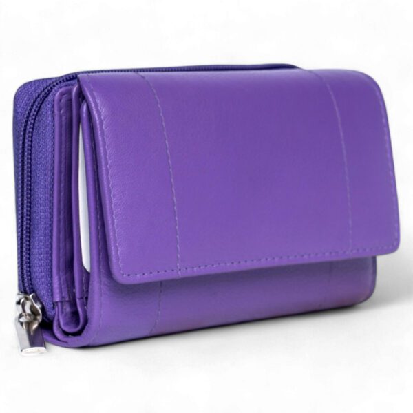 Premium Genuine Leather Compact Wallet - Image 3