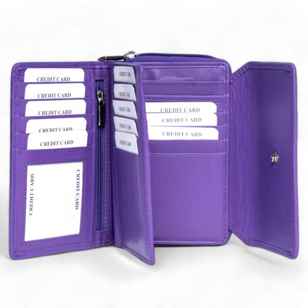 Premium Genuine Leather Compact Wallet - Image 2